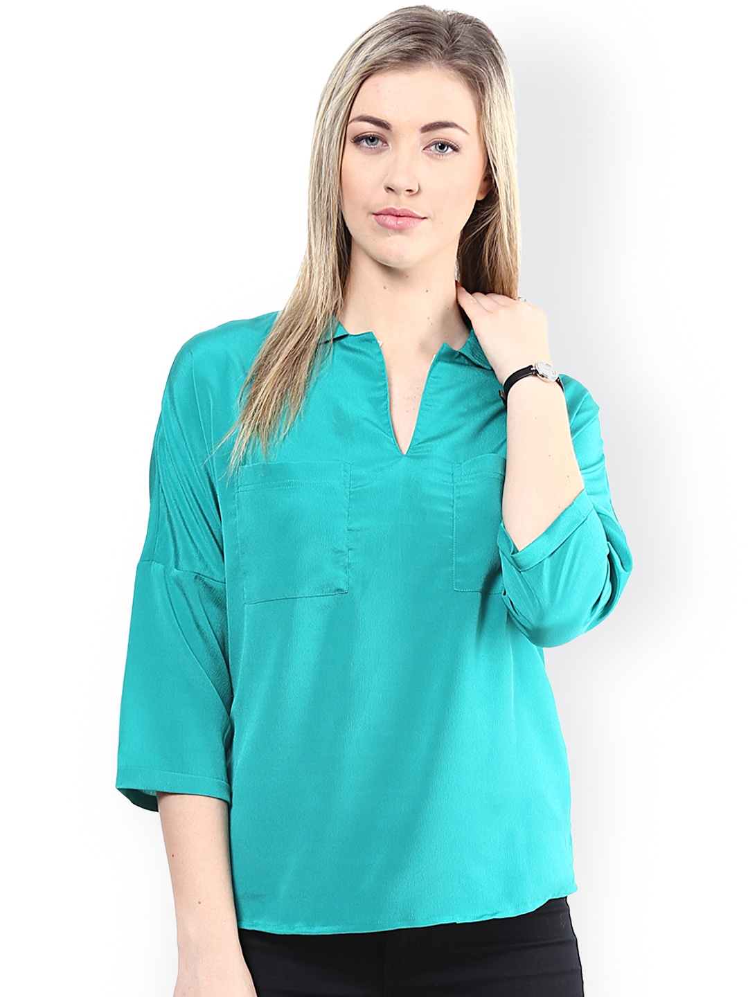

Harpa Sea Green Top