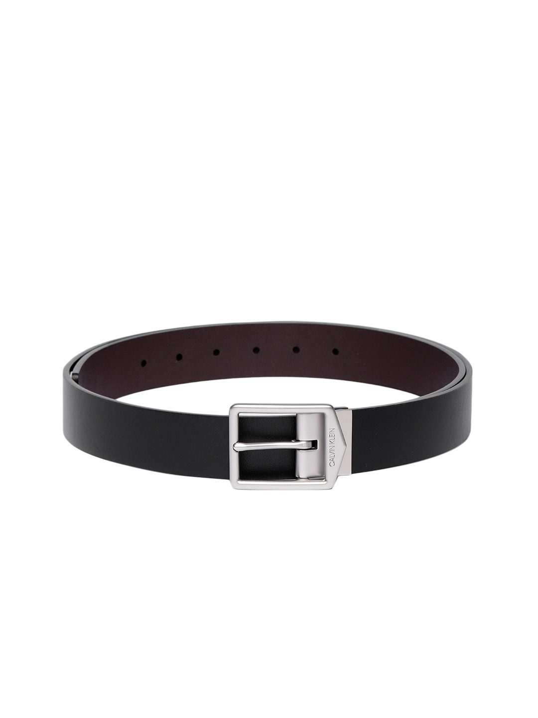 

Calvin Klein Men Black & Brown Reversible Leather Belt