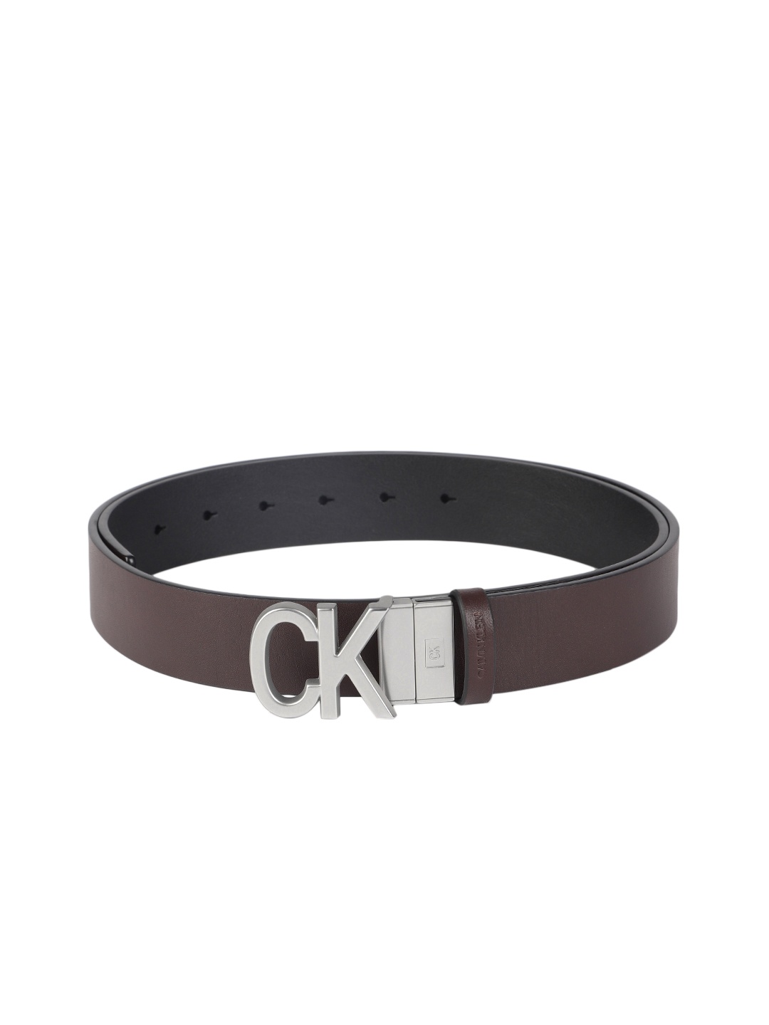 

Calvin Klein Men Reversible Leather Belt, Coffee brown
