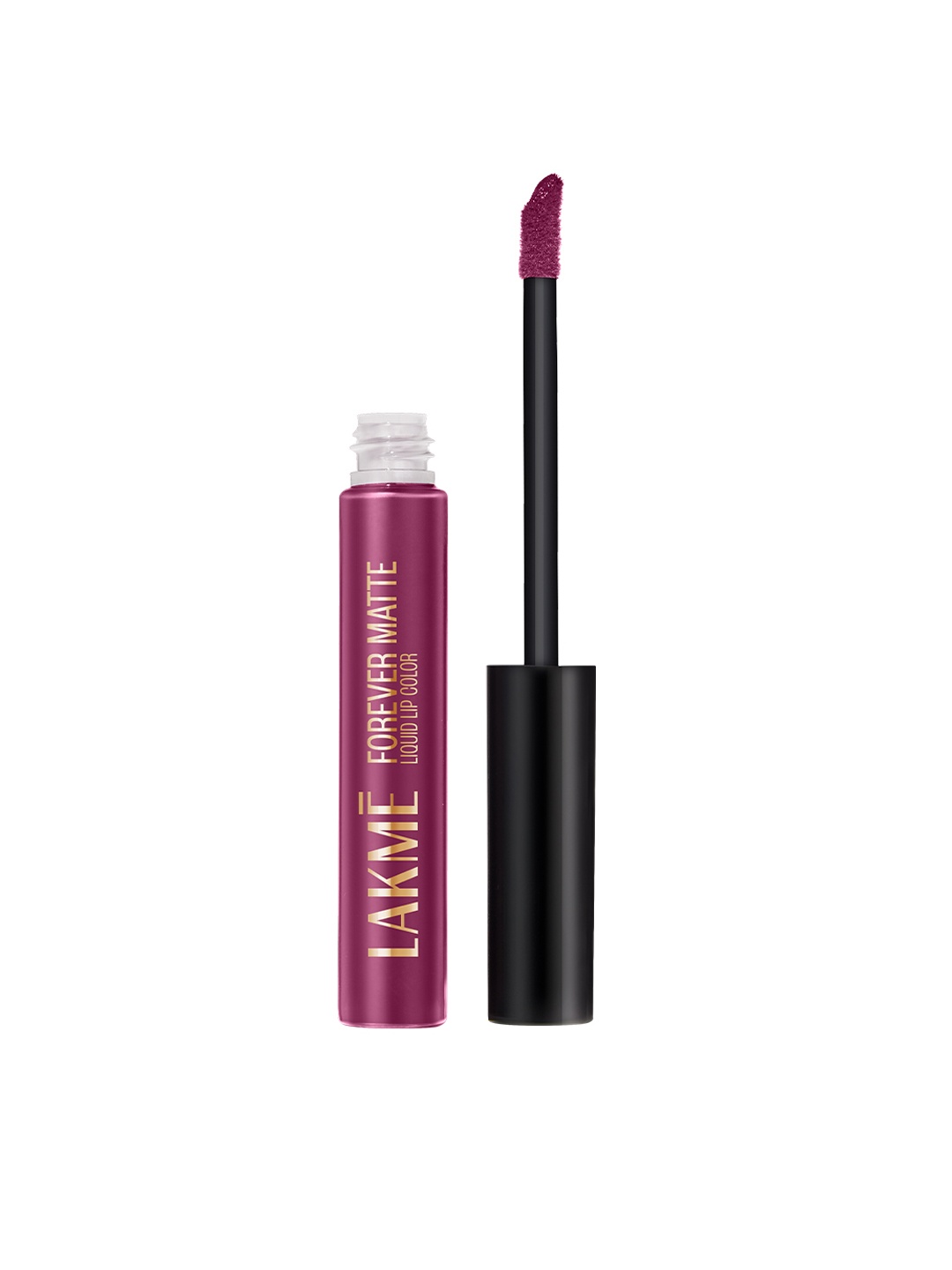 

Lakme Forever Matte Lightweight & Transferproof 16Hr Liquid Lipstick 5.6ml - Purple Pout