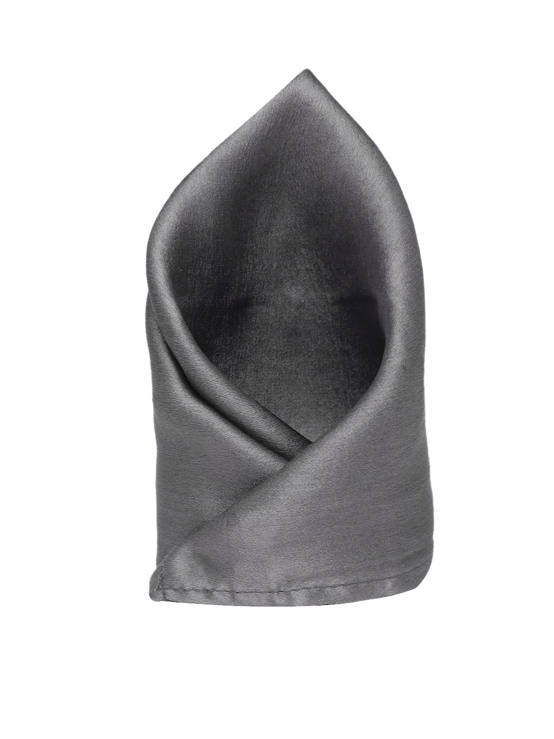 

Park Avenue Men Grey Solid Pocket Square