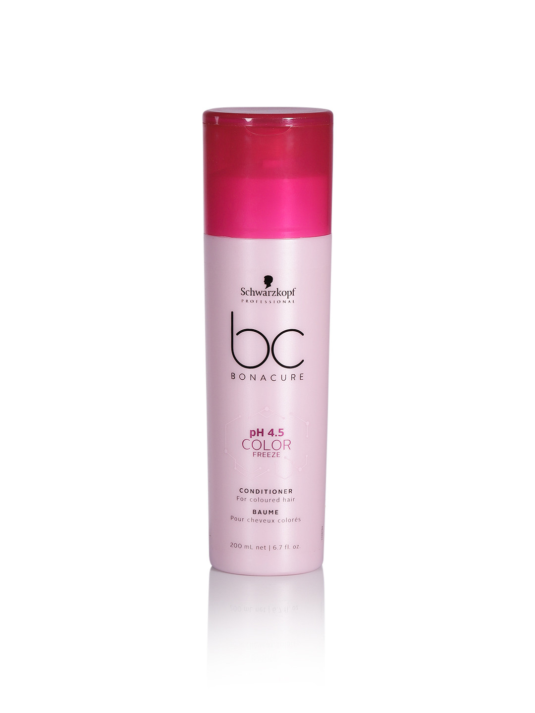 

Schwarzkopf PROFESSIONAL Unisex Bonacure pH 4.5 Color Freeze Conditioner 200 ml, Pink