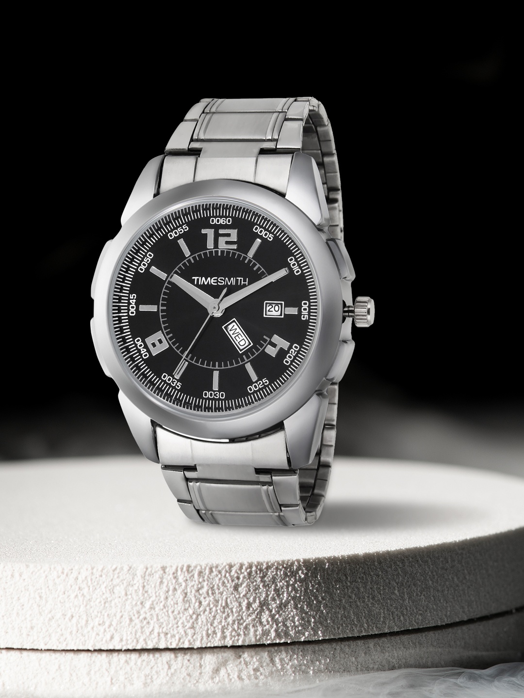 

TIMESMITH Men Black Analogue Watch TSC-008ktd1