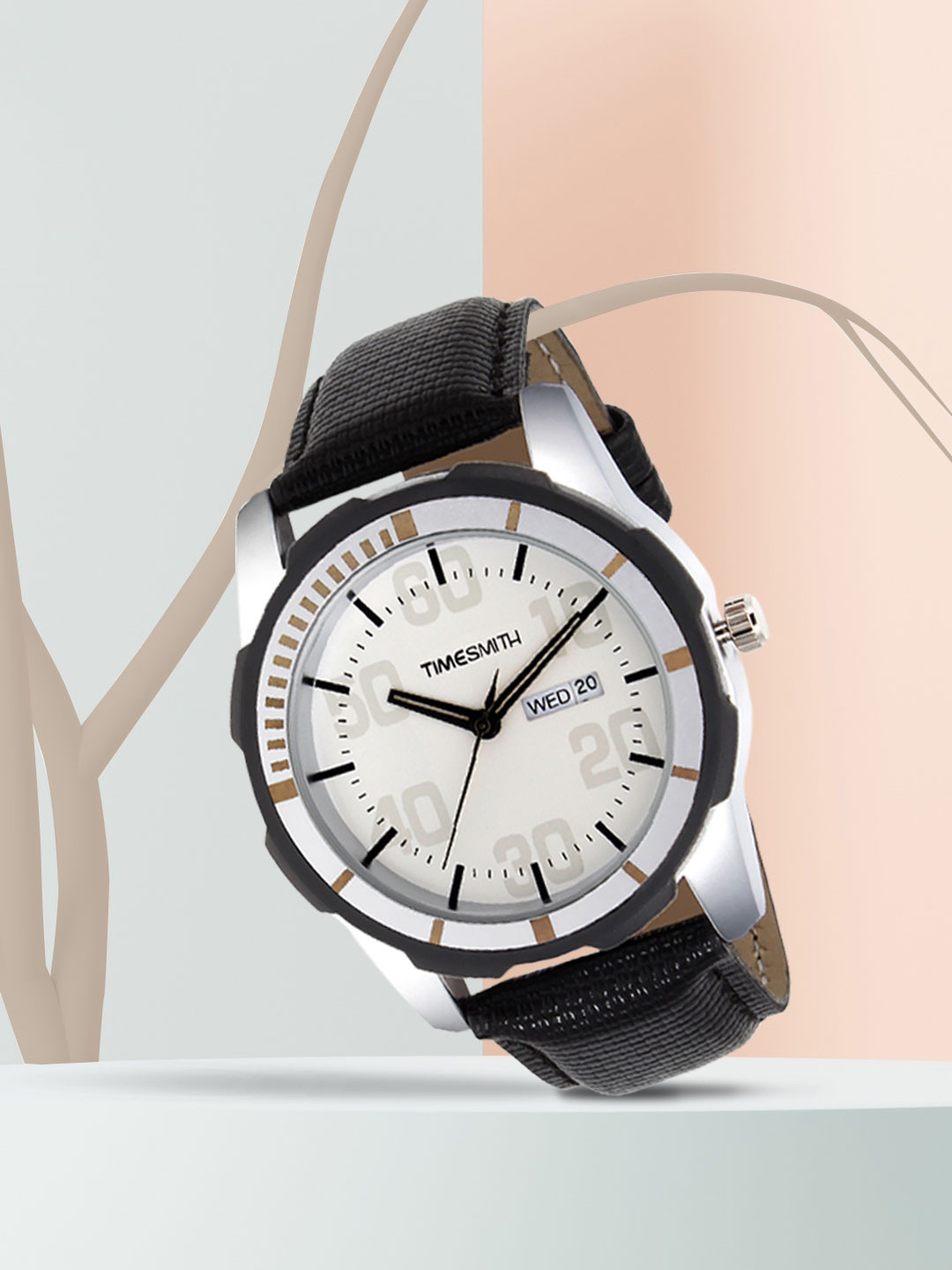 

TIMESMITH Men White Analogue Watch TSC-006ktd1