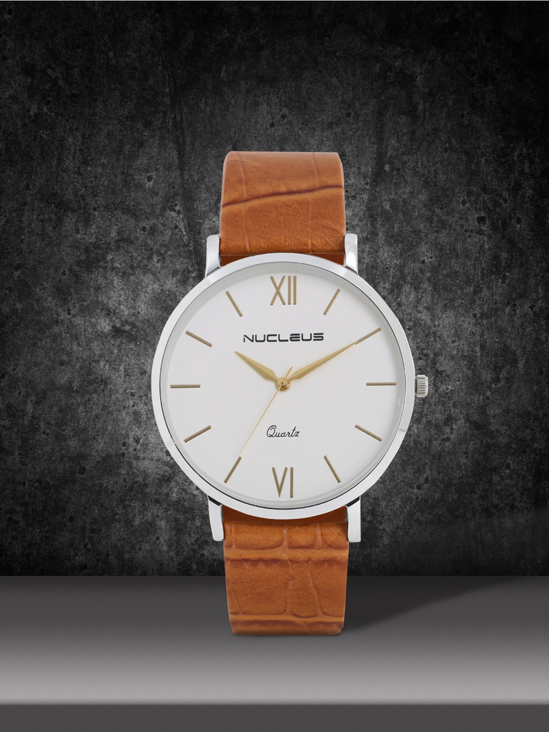 

Nucleus Unisex White & Silver-Toned Analogue Watch LSWTi