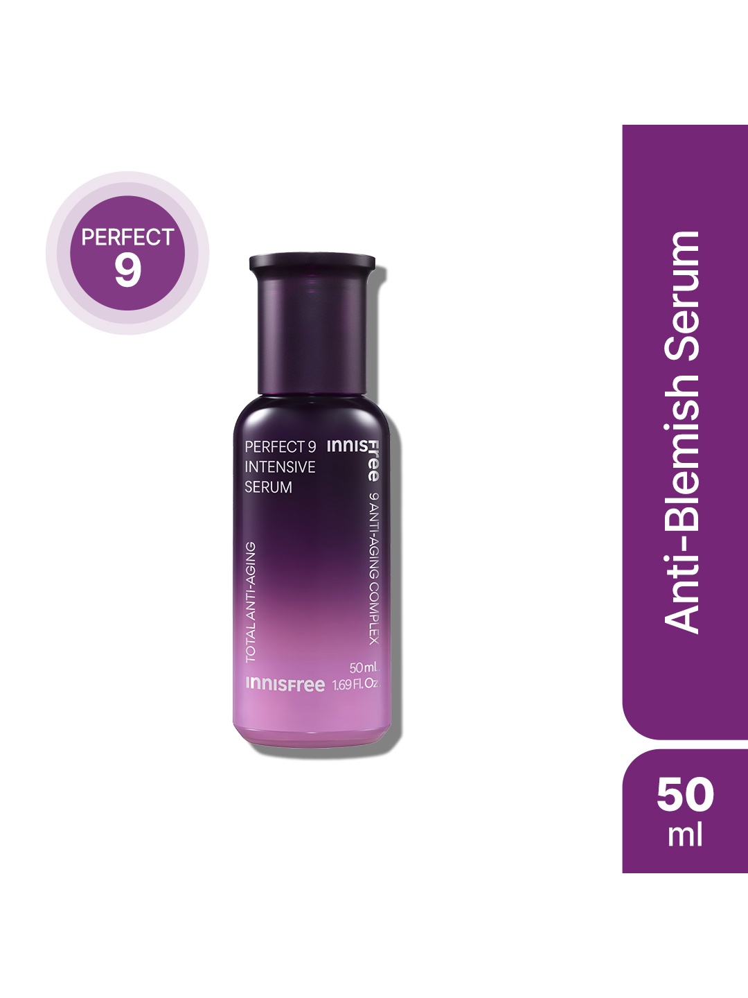 

Innisfree Perfect 9 Intensive Serum EX - 50 ml, Purple