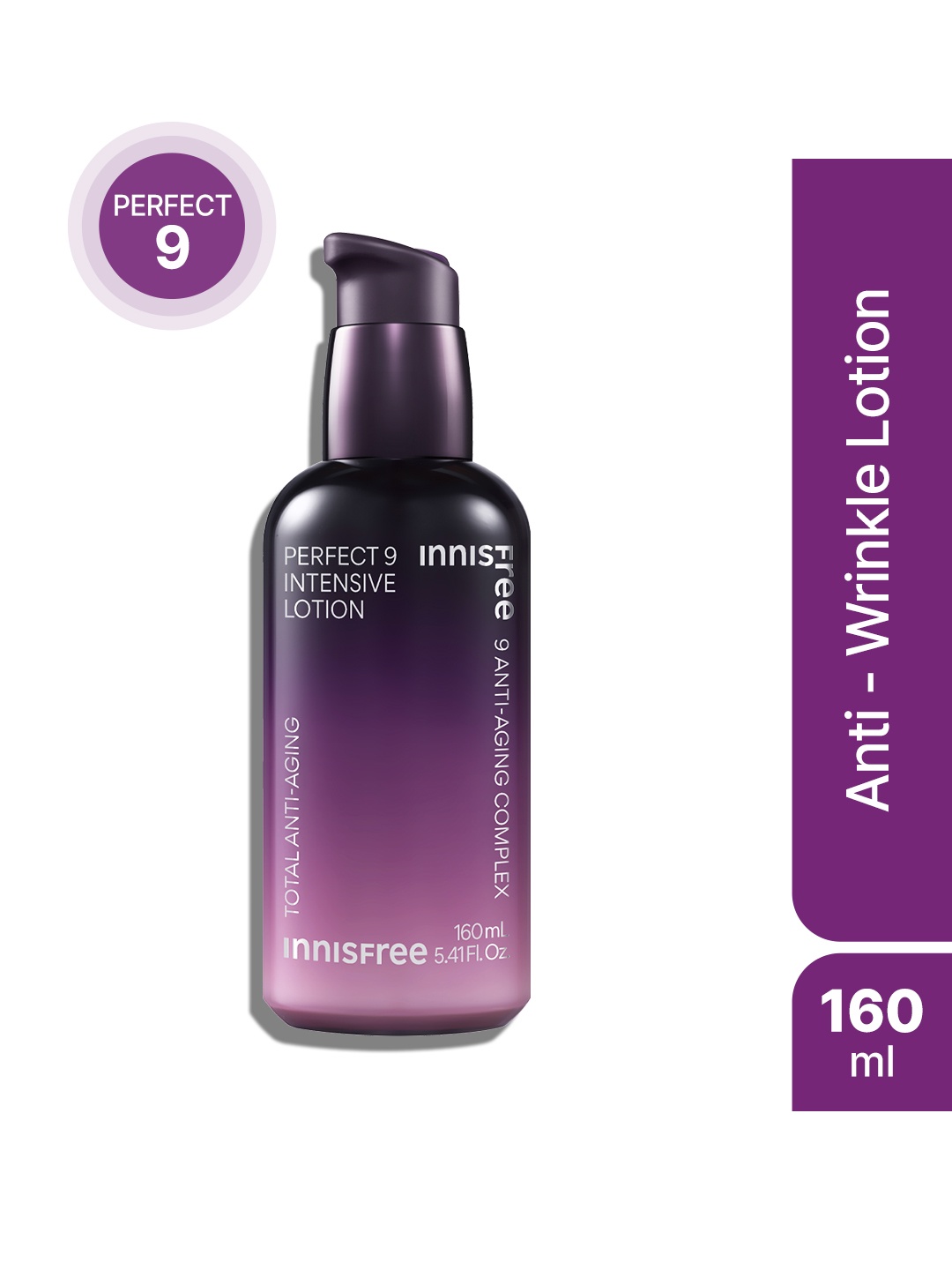 

Innisfree Perfect 9 Intensive Lotion 160 ml, Purple