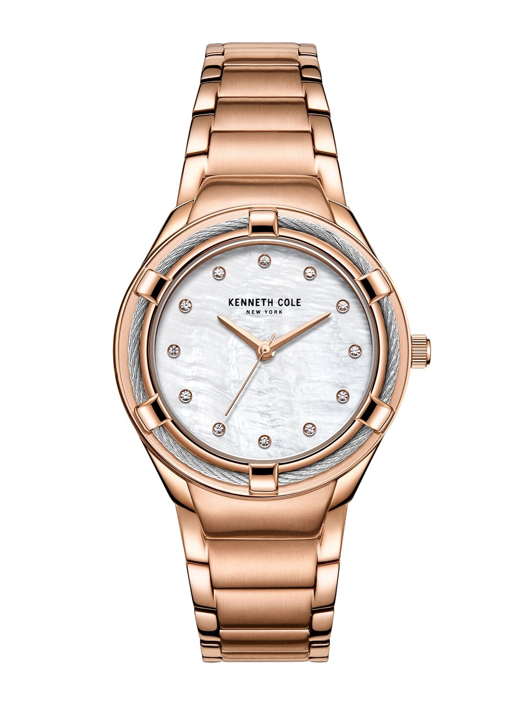 

Kenneth Cole Women Silver-Toned Analogue Watch KC50981003LD