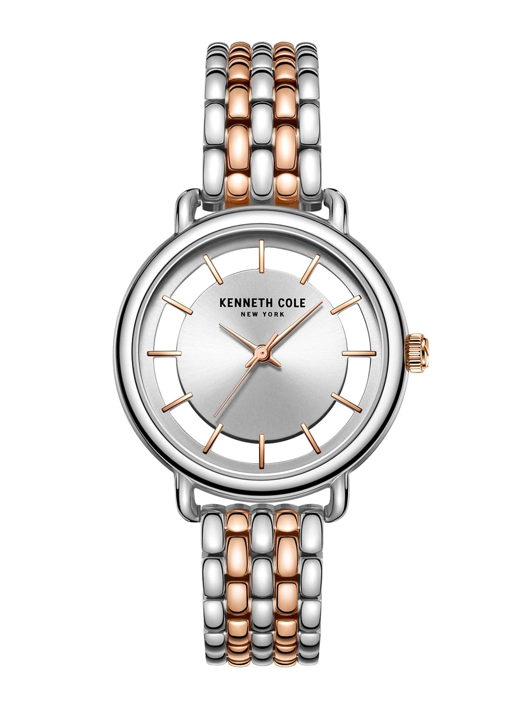 

Kenneth Cole Women Silver-Toned Analogue Watch NBKC50790003LD