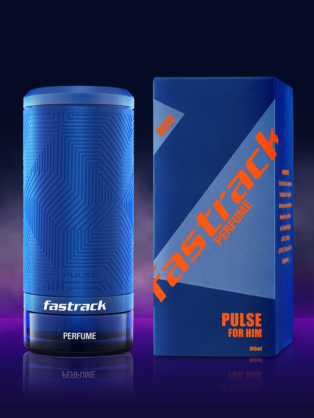 

Fastrack Men Pulse For Him EDP - 100ml, Blue