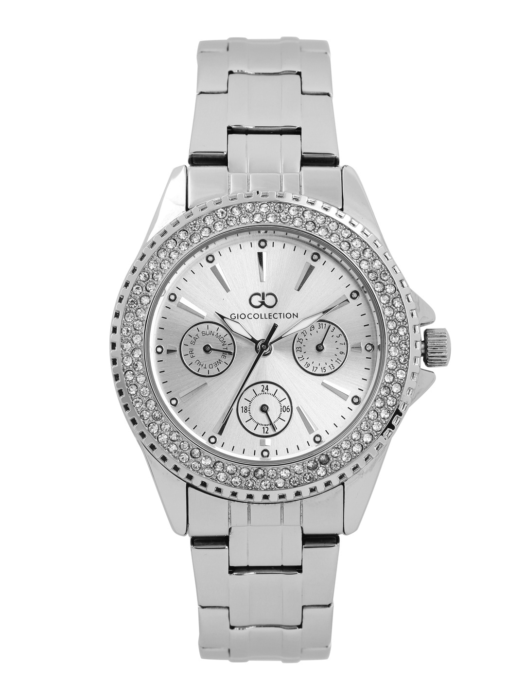 GIO COLLECTION Women Steel-Toned Analogue Watch G2009-11