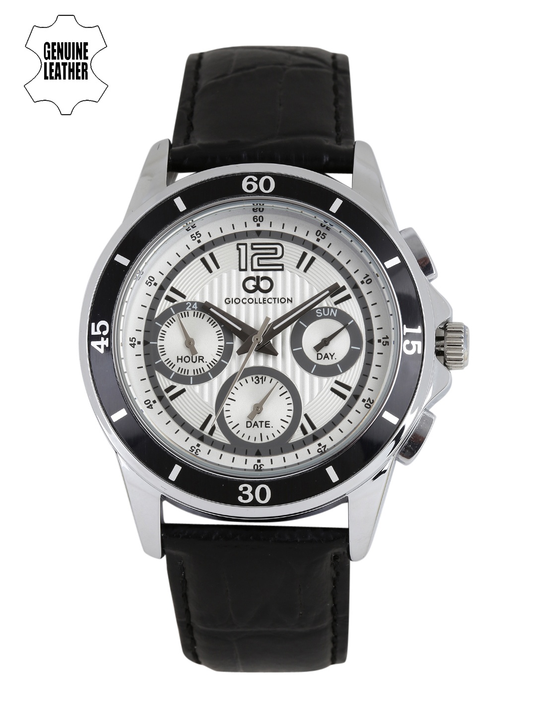 

GIO COLLECTION Men Silver-Toned Analogue Watch G1002-01