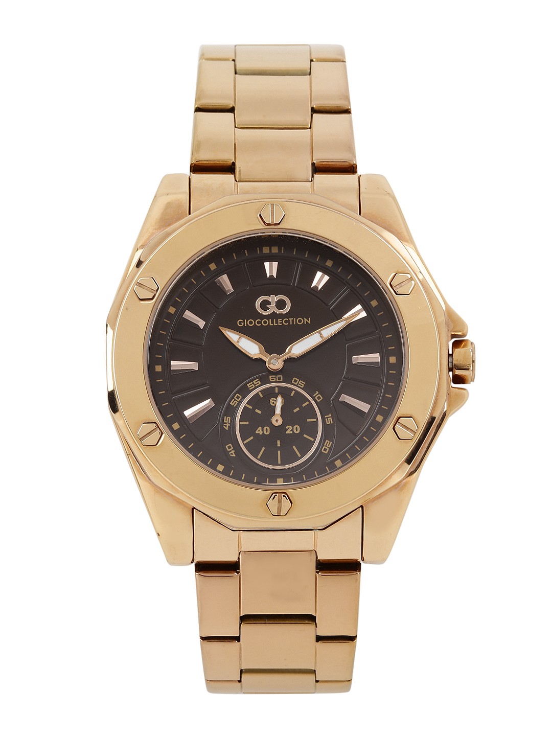 

GIO COLLECTION Men Black Analogue Watch G1003-22