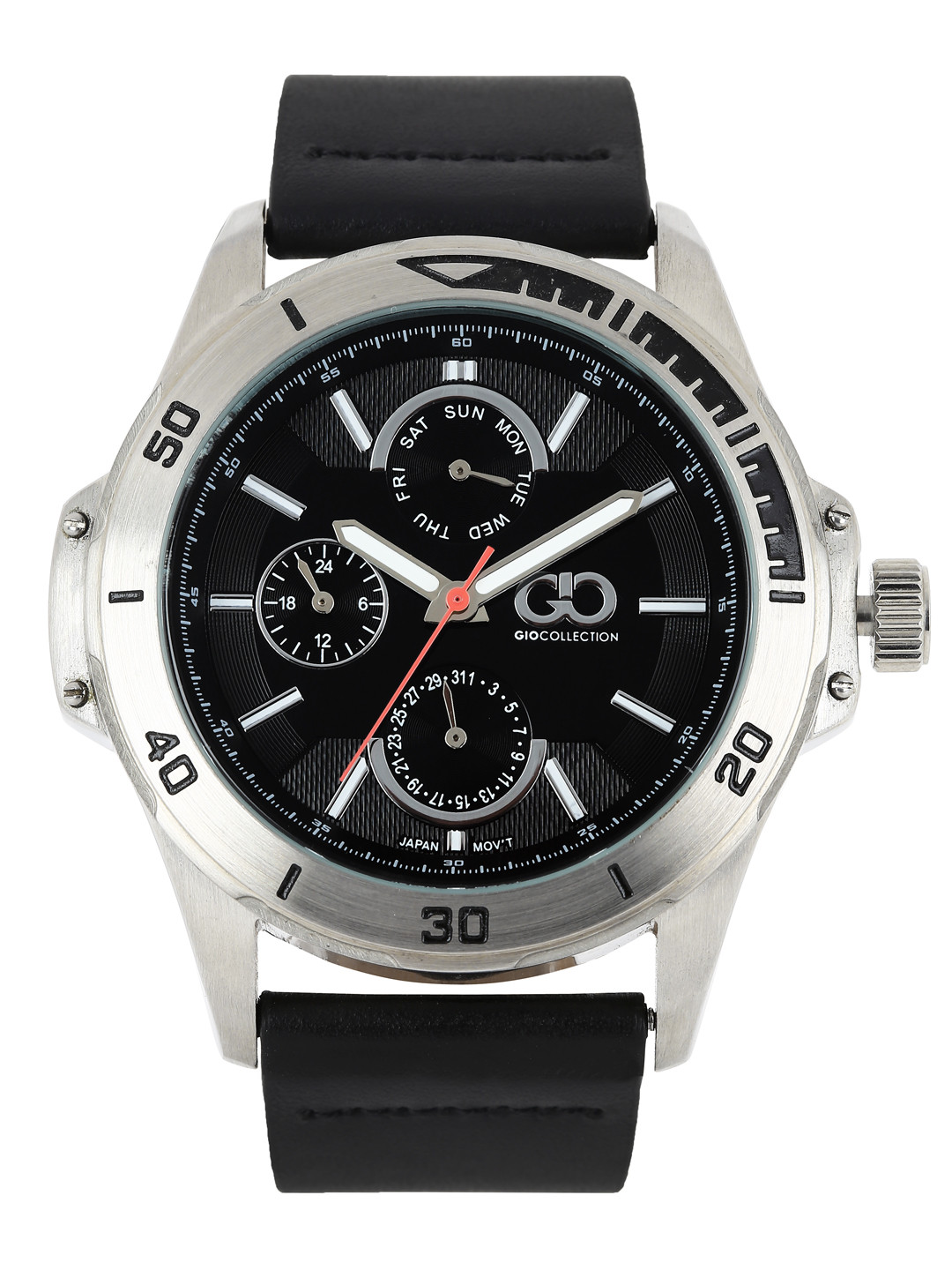 

GIO COLLECTION Men Black Dial Watch G0049-02