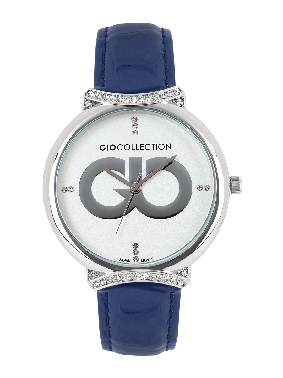 

GIO COLLECTION Women Silver-Toned Dial Watch G0051-02