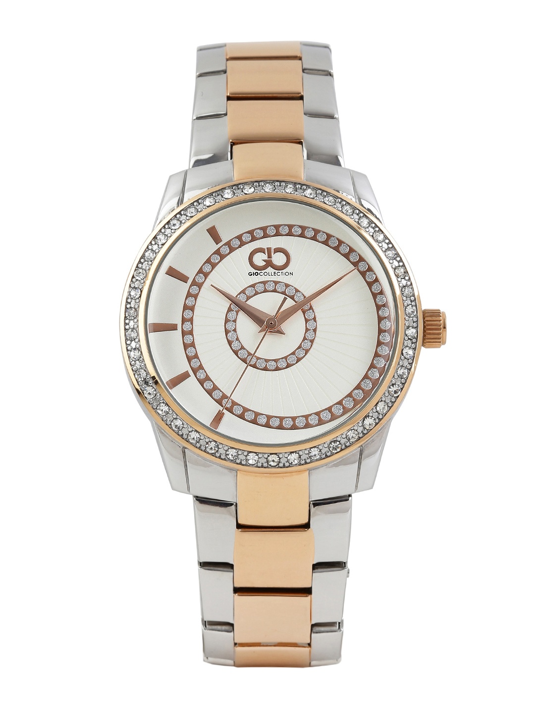 

GIO COLLECTION Women Off-White Dial Watch G0057-22