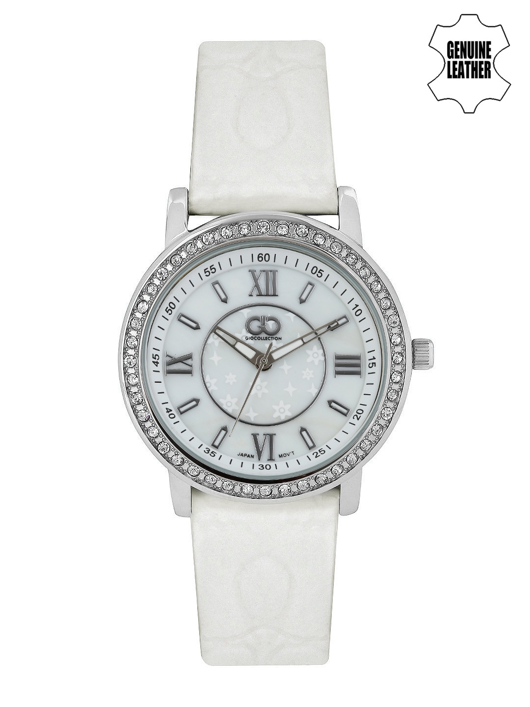 

GIO COLLECTION Women Pearly White Dial Watch G0064-02