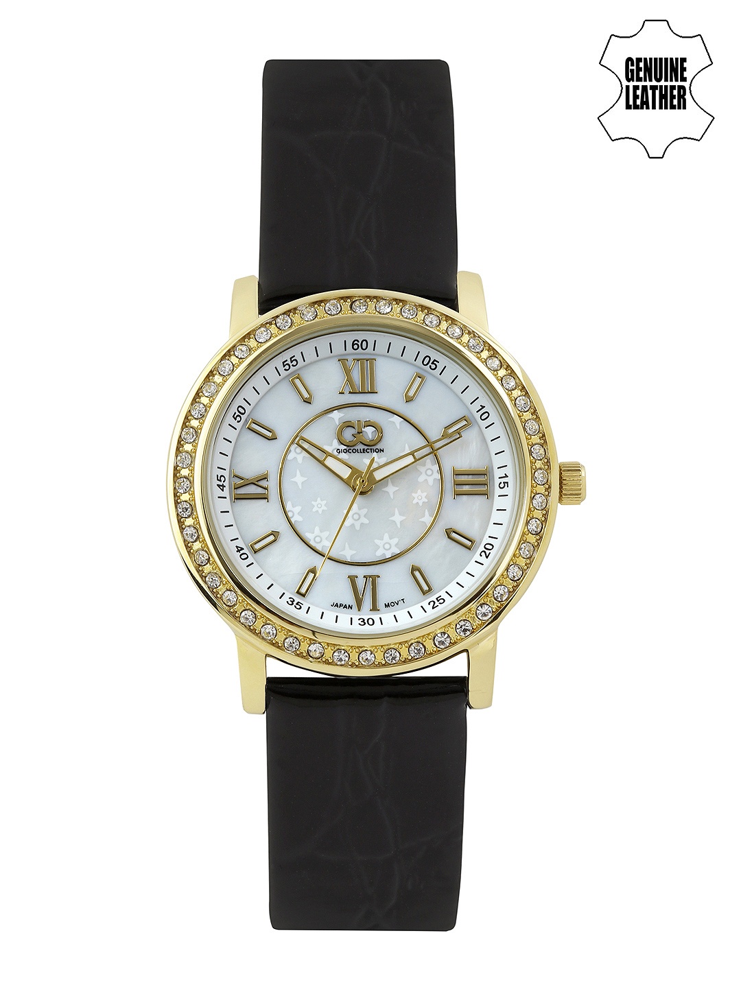 

GIO COLLECTION Women Pearly White Dial Watch G0064-05