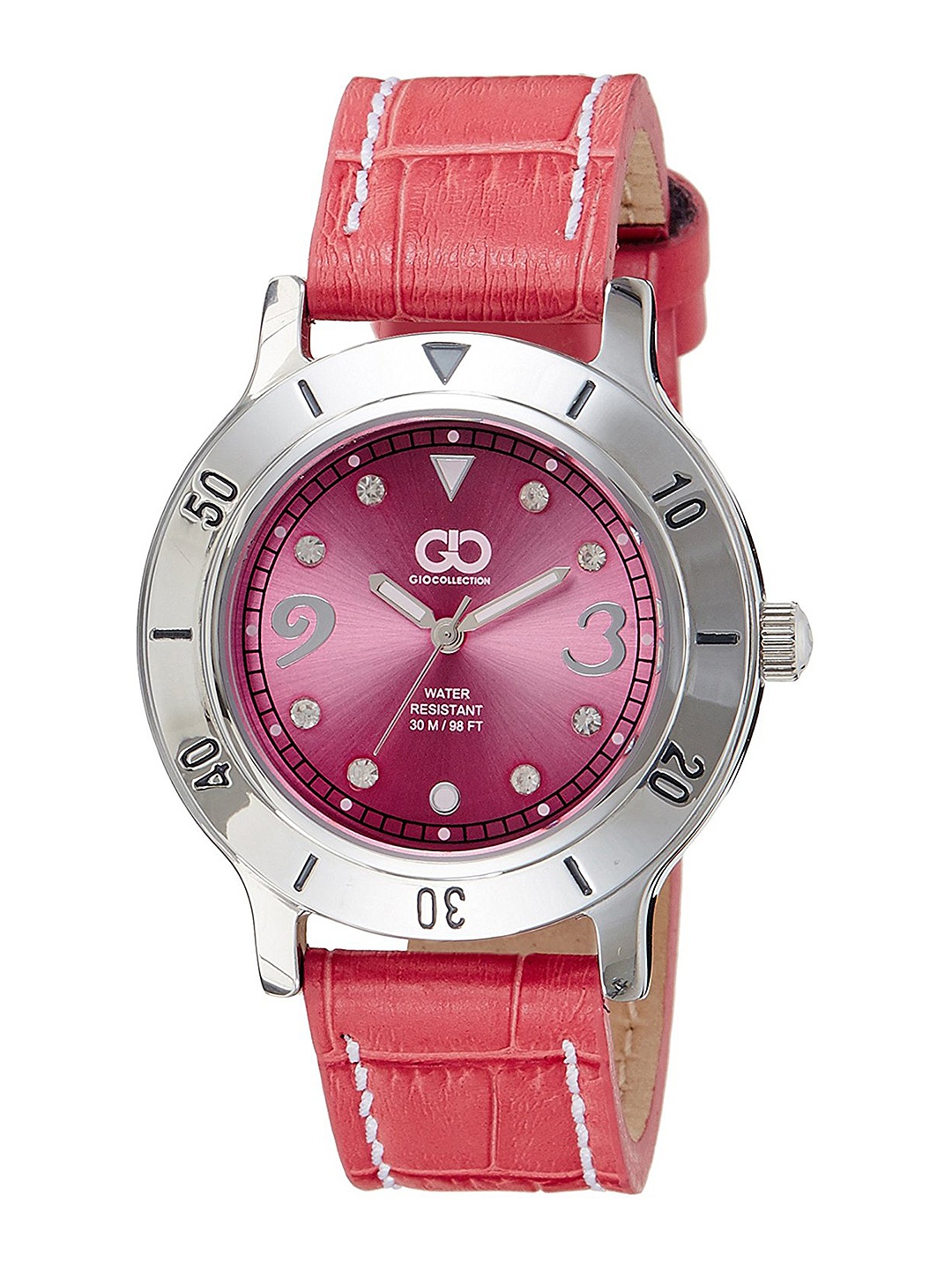 

GIO COLLECTION Women Pink Analogue Watch AD-0057-A-Pink