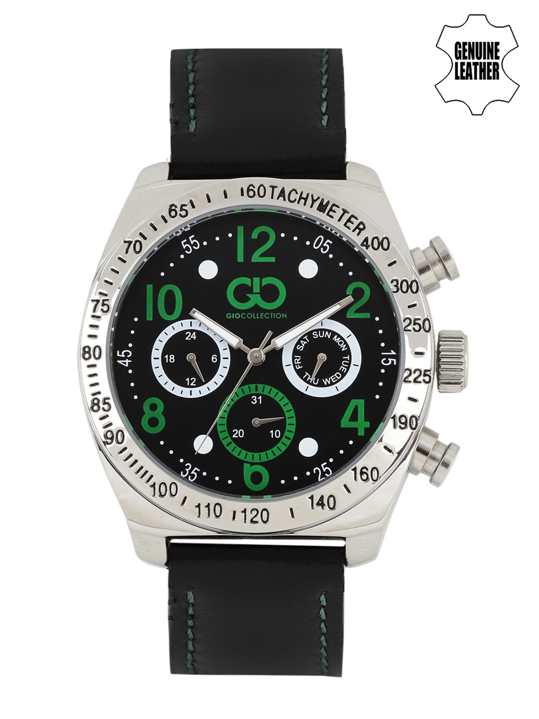 

GIO COLLECTION Men Black Analogue Watch GAD0039-C