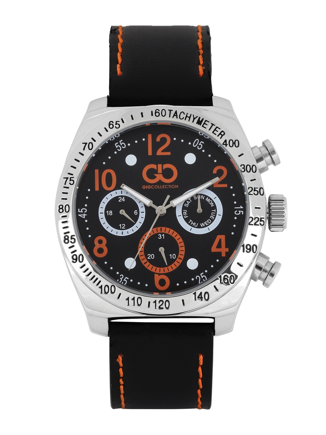 

GIO COLLECTION Men Black Analogue Watch GAD0039-E