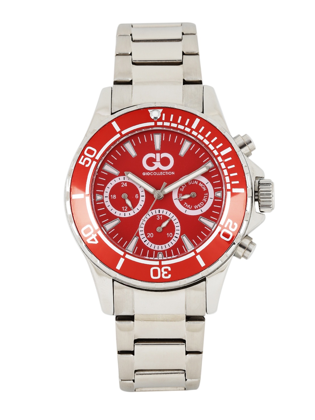 

GIO COLLECTION Men Red Analogue Watch GAD0041-B