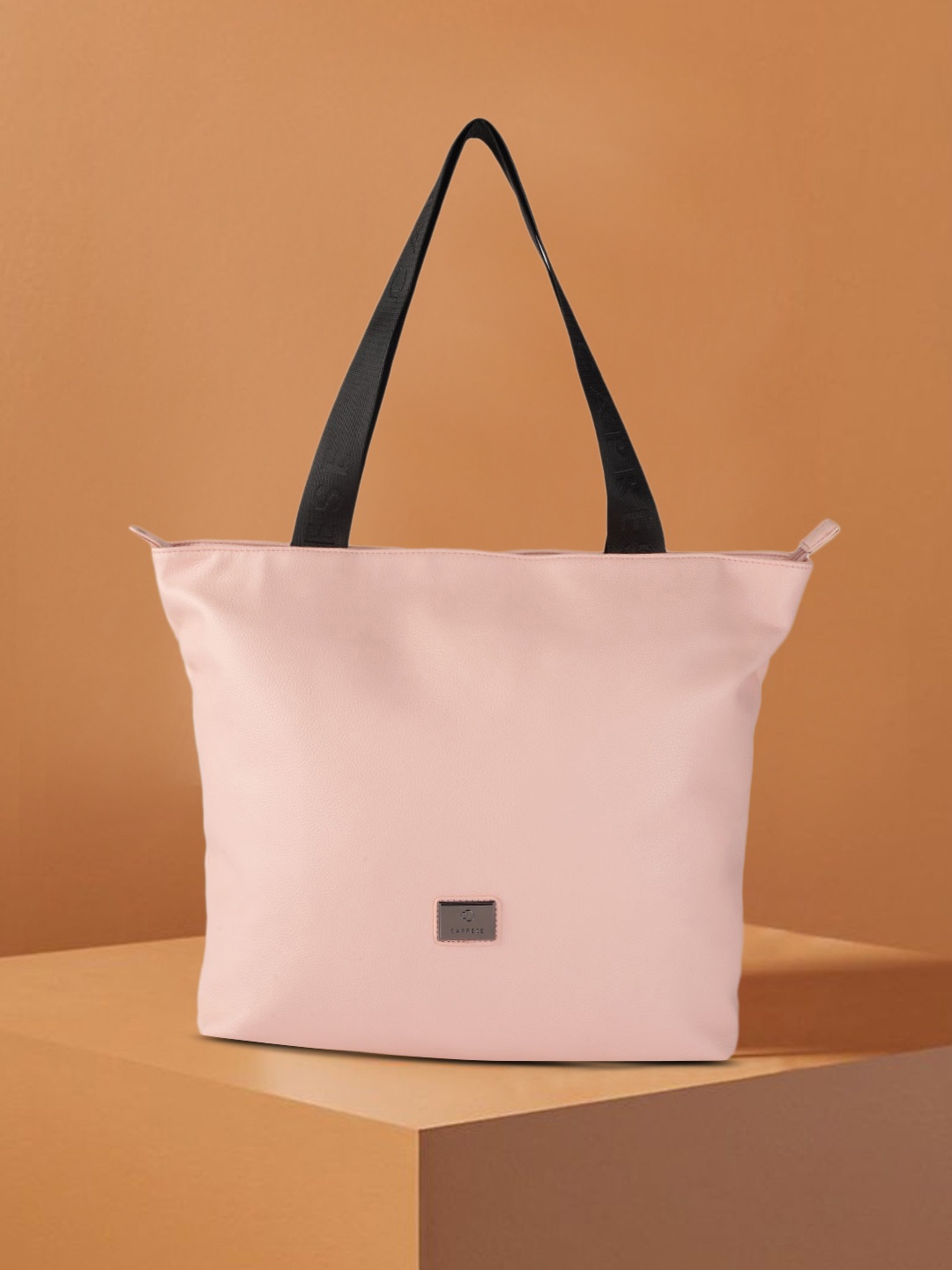 

Caprese Pink Solid Shoulder Bag