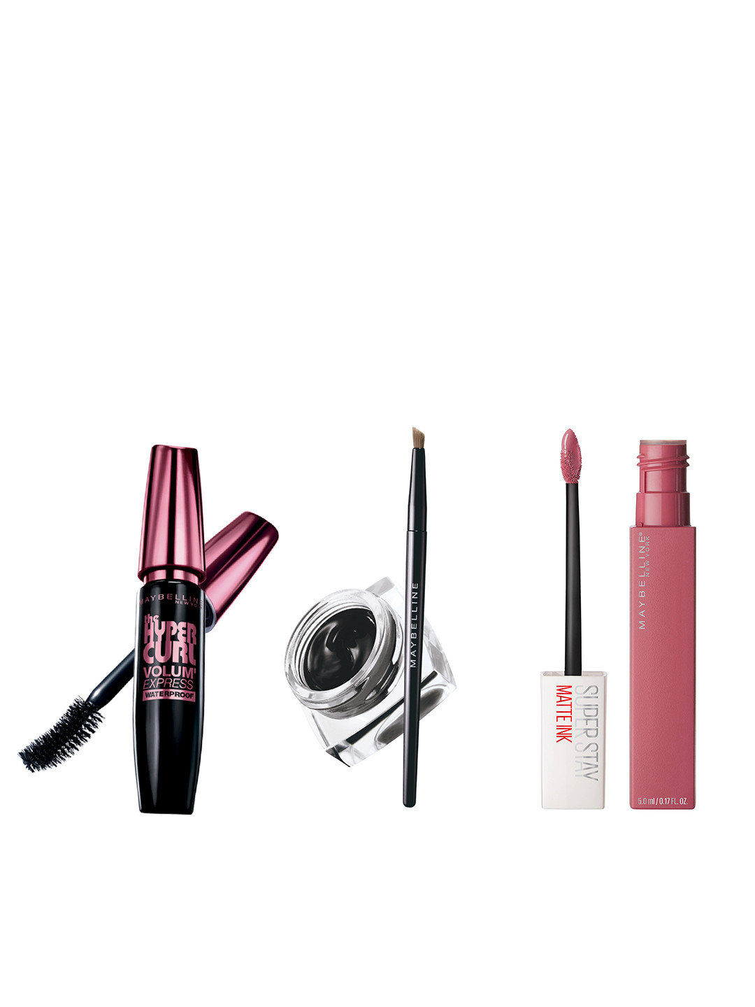 

Maybelline Set of 3 Beauty Set, Pink