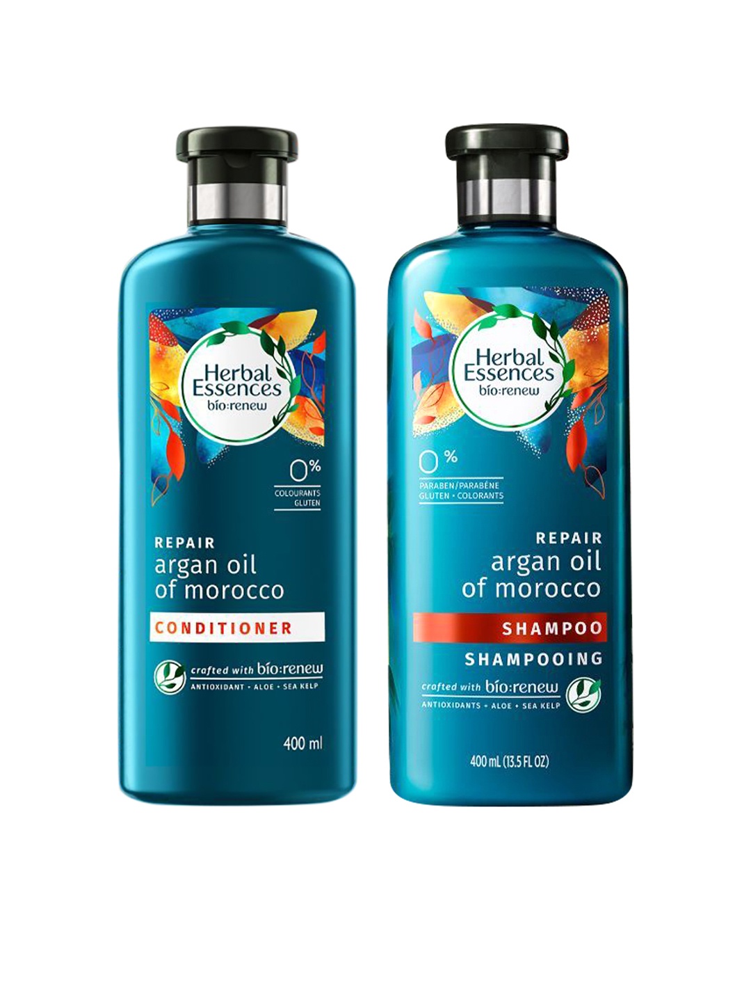 Herbal Essences Set of Argan Oil of Morocco Shampoo & Conditioner, Blue