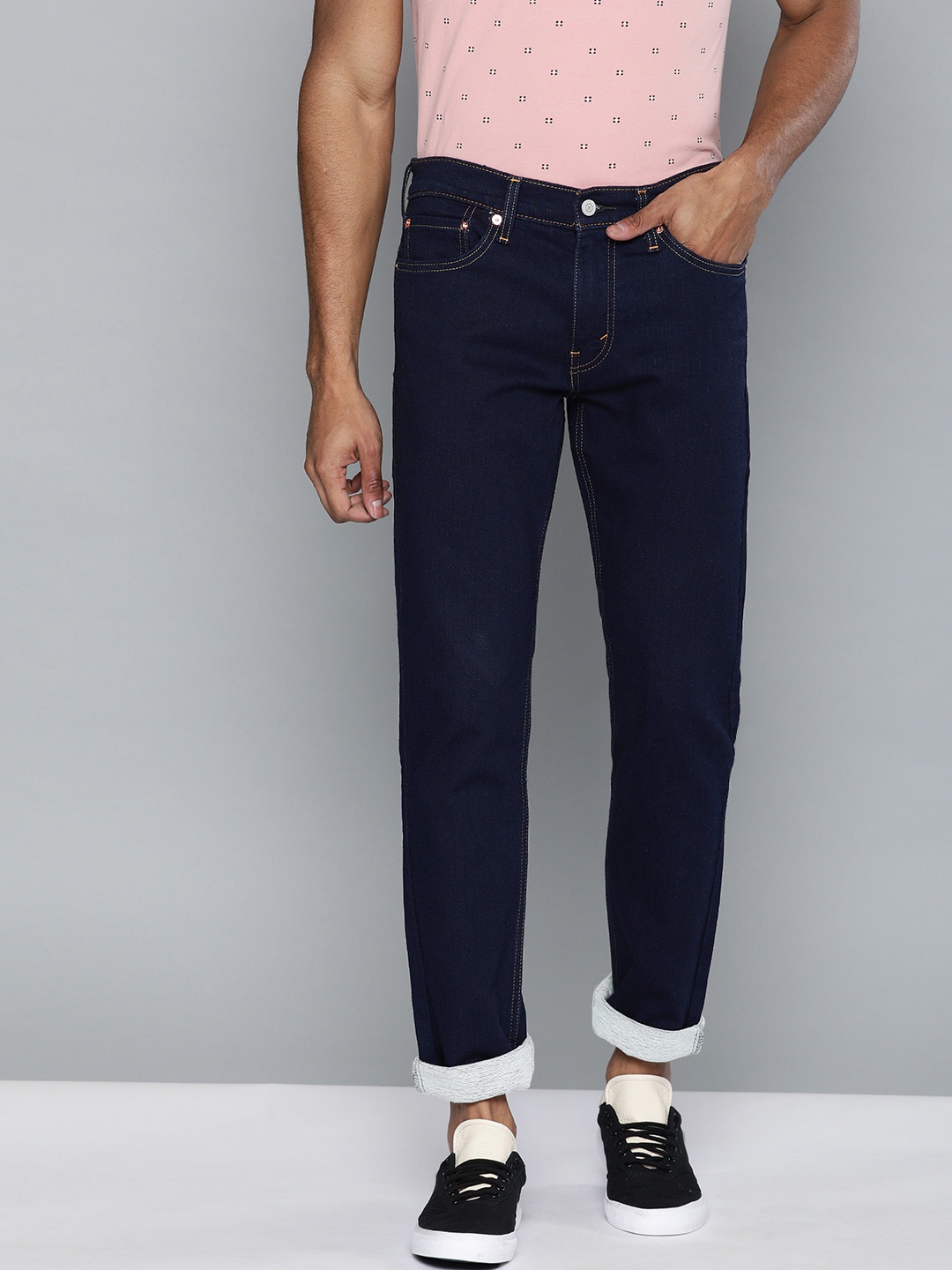 

Levis Men Blue 511 Slim Fit Mid-Rise Clean Look Stretchable Jeans