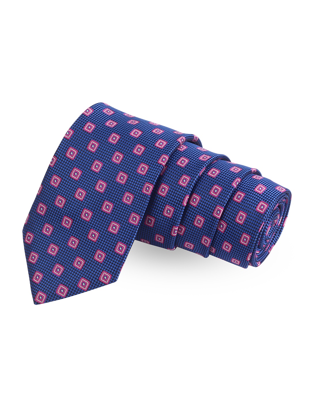 

PELUCHE Blue Checked Broad Tie