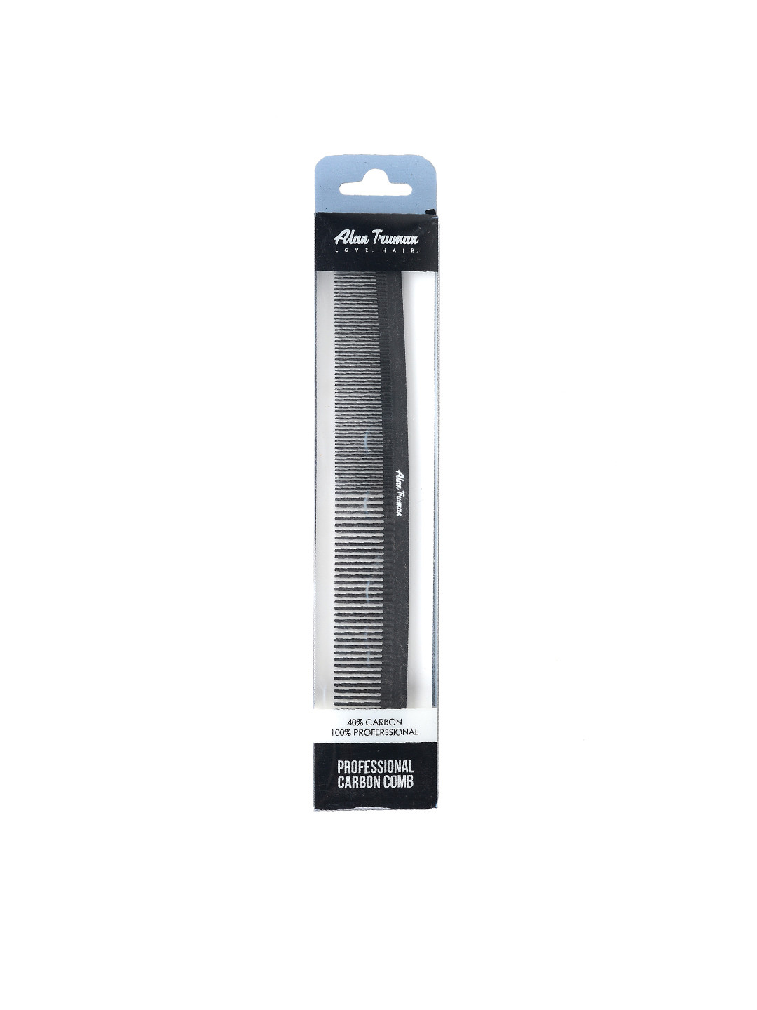 

Alan Truman Standard Fine Teeth Carbon Comb CB-05, Black