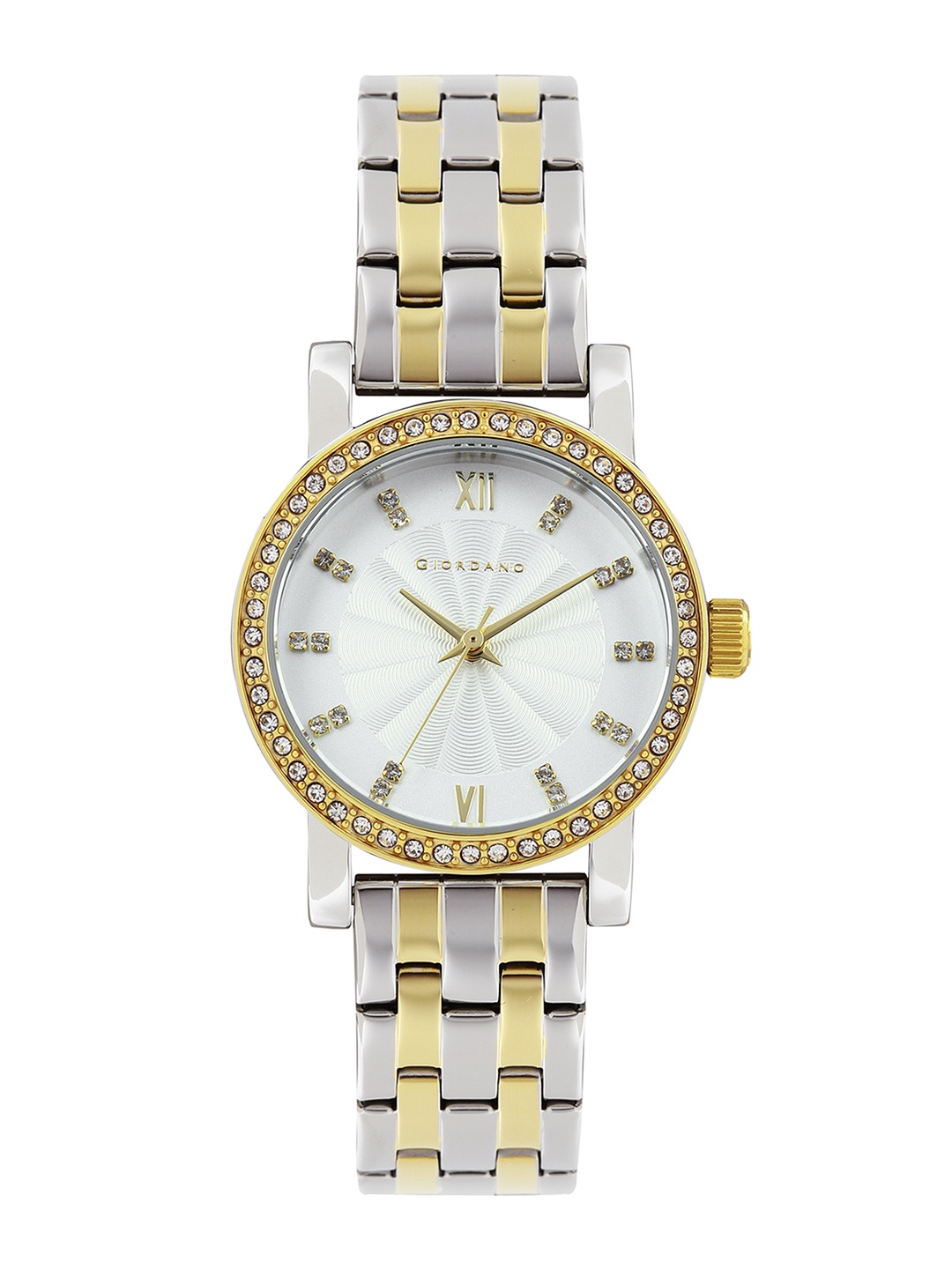 

GIORDANO Women Silver-Toned Dial Watch 2729-22