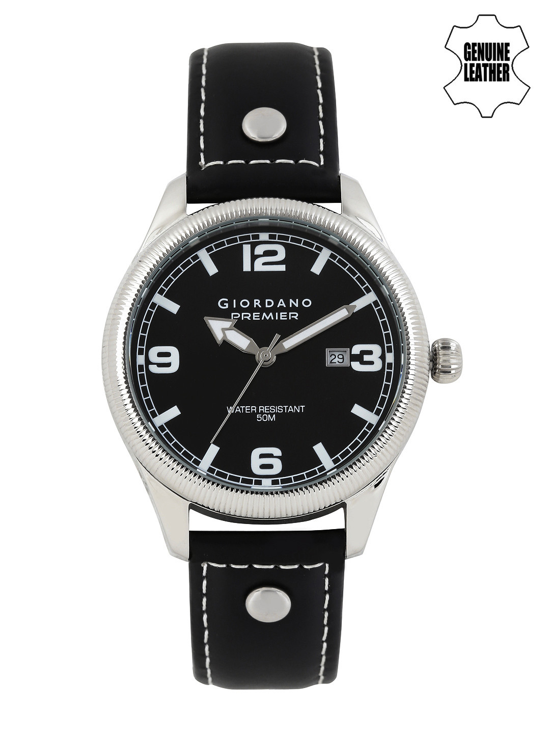 

GIORDANO Premier Men Black Dial Watch P170-01