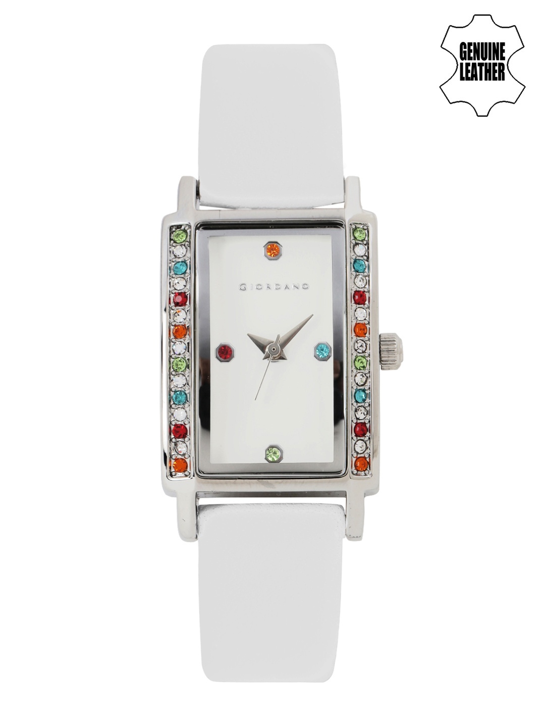 

GIORDANO Women White Dial Watch A2013-01