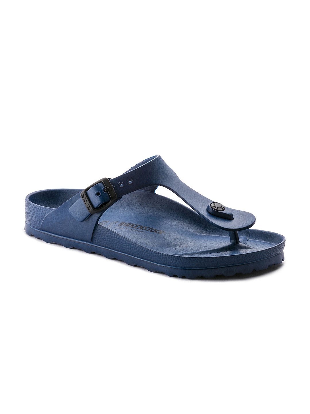 

Birkenstock Unisex Gizeh Essentials Navy EVA Regular Width Flip-Flops, Navy blue