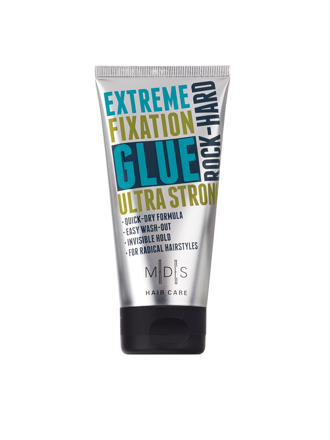 

mades Men Extreme Fixation Hair Care Styling Rock-Hard Glue Gel 150 ml, Silver