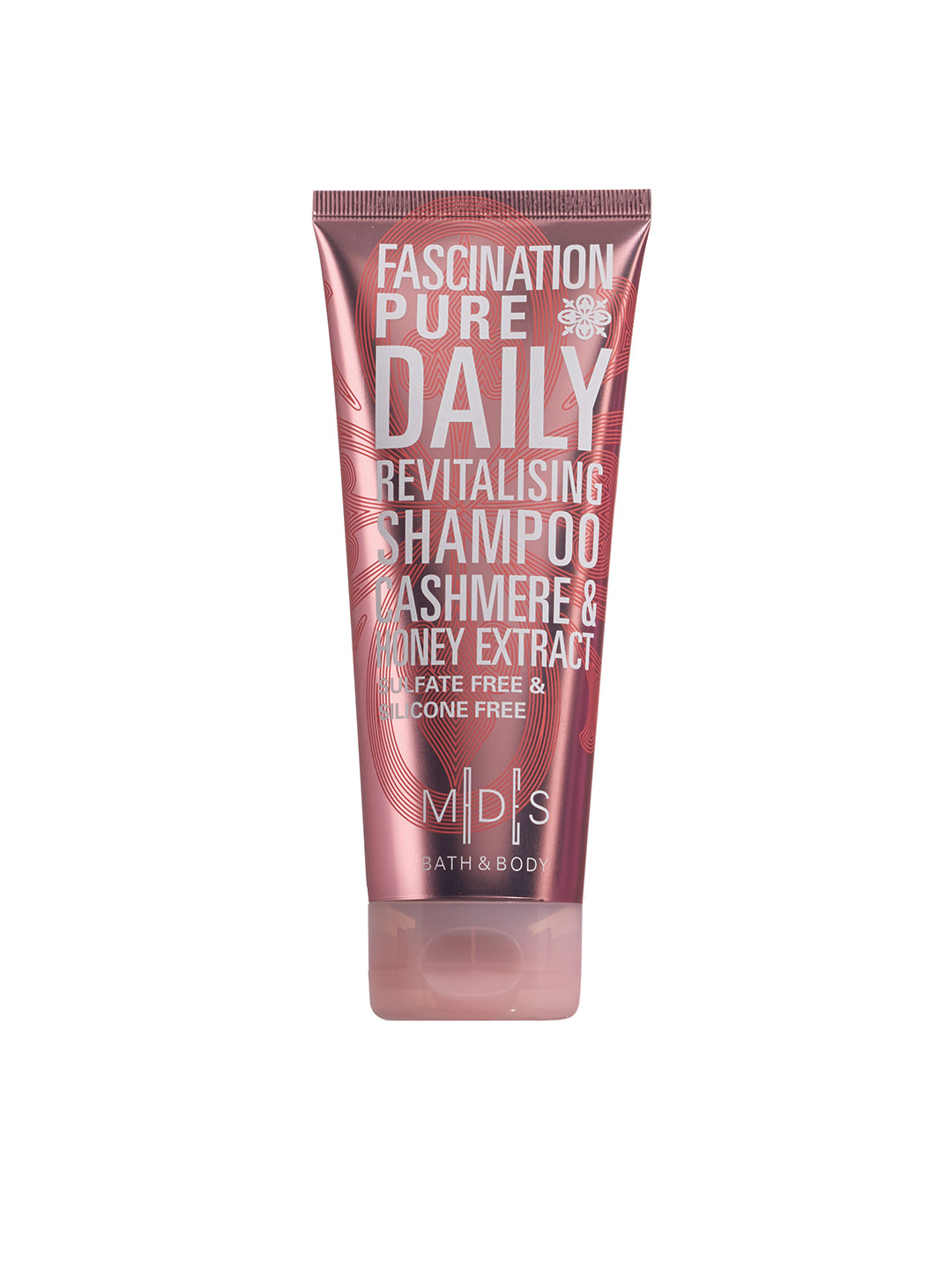 

mades Unisex Bath & Body Fascination Pure Revitalising Shampoo - Cashmere & Honey 200 ml, Pink