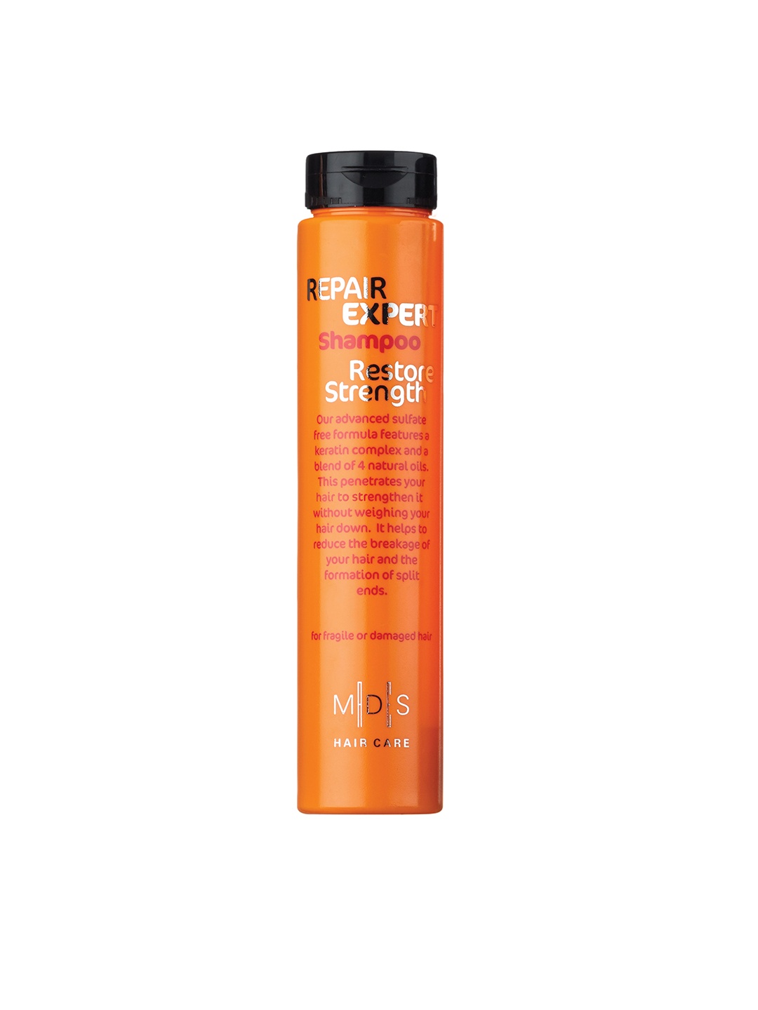 

MADES Unisex Hair Care Repair Expert Strength Shampoo 250ml, Orange