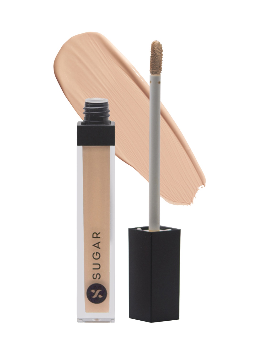 

SUGAR Magic Wand Waterproof Concealer for Light, Cool Undertone 8.4 ml - 15 Cappuccino, Beige