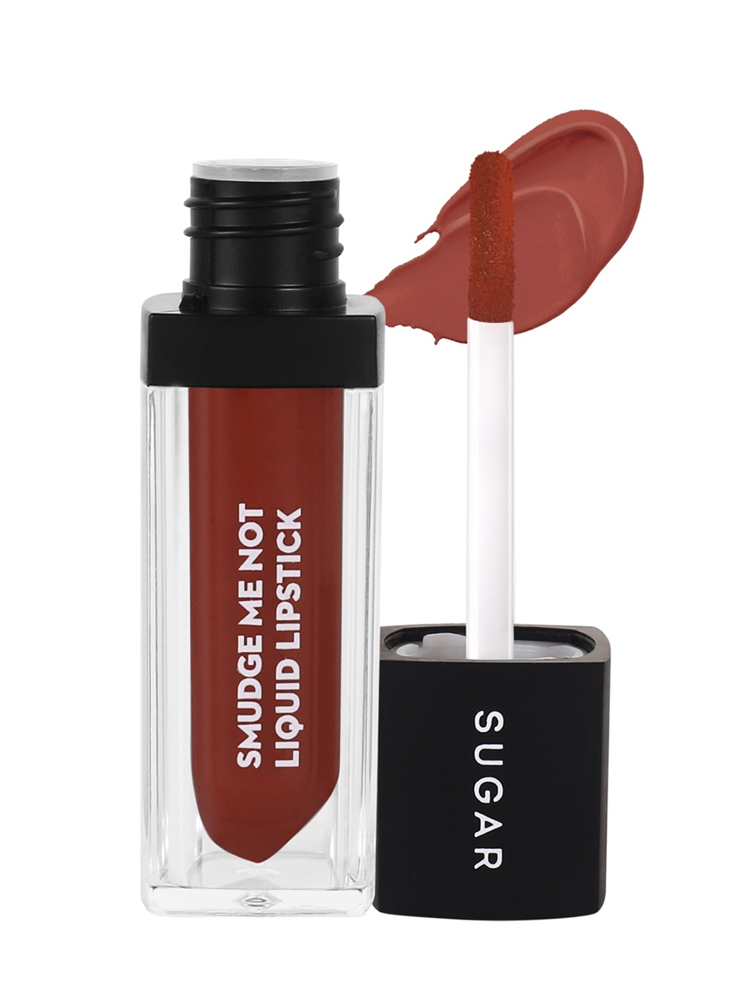 

SUGAR Smudge Me Not Liquid Lipstick 49 Nude Mood 4.5 ml, Brown