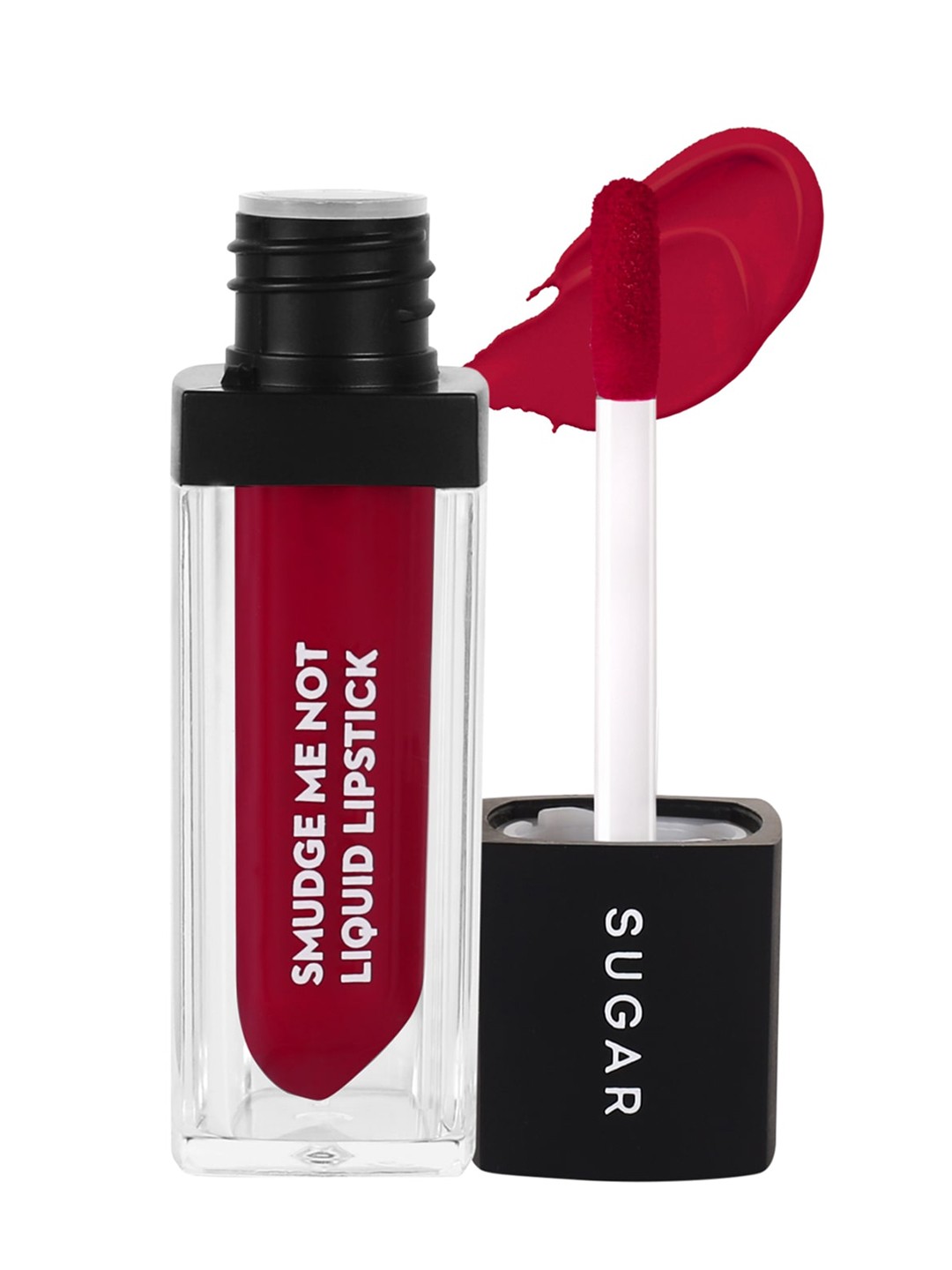 

SUGAR Smudge Me Not Liquid Matte Lipstick with Vitamin E 4.5 ml - Hot Shot 43, Red