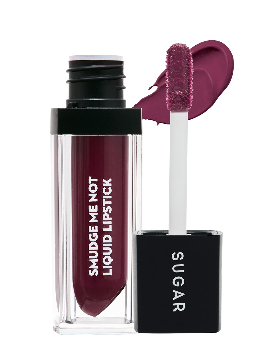 

SUGAR Cosmetics Smudge Me Not Liquid Lipstick 40 Fuchsia Fantasia 4.5 ml, Purple