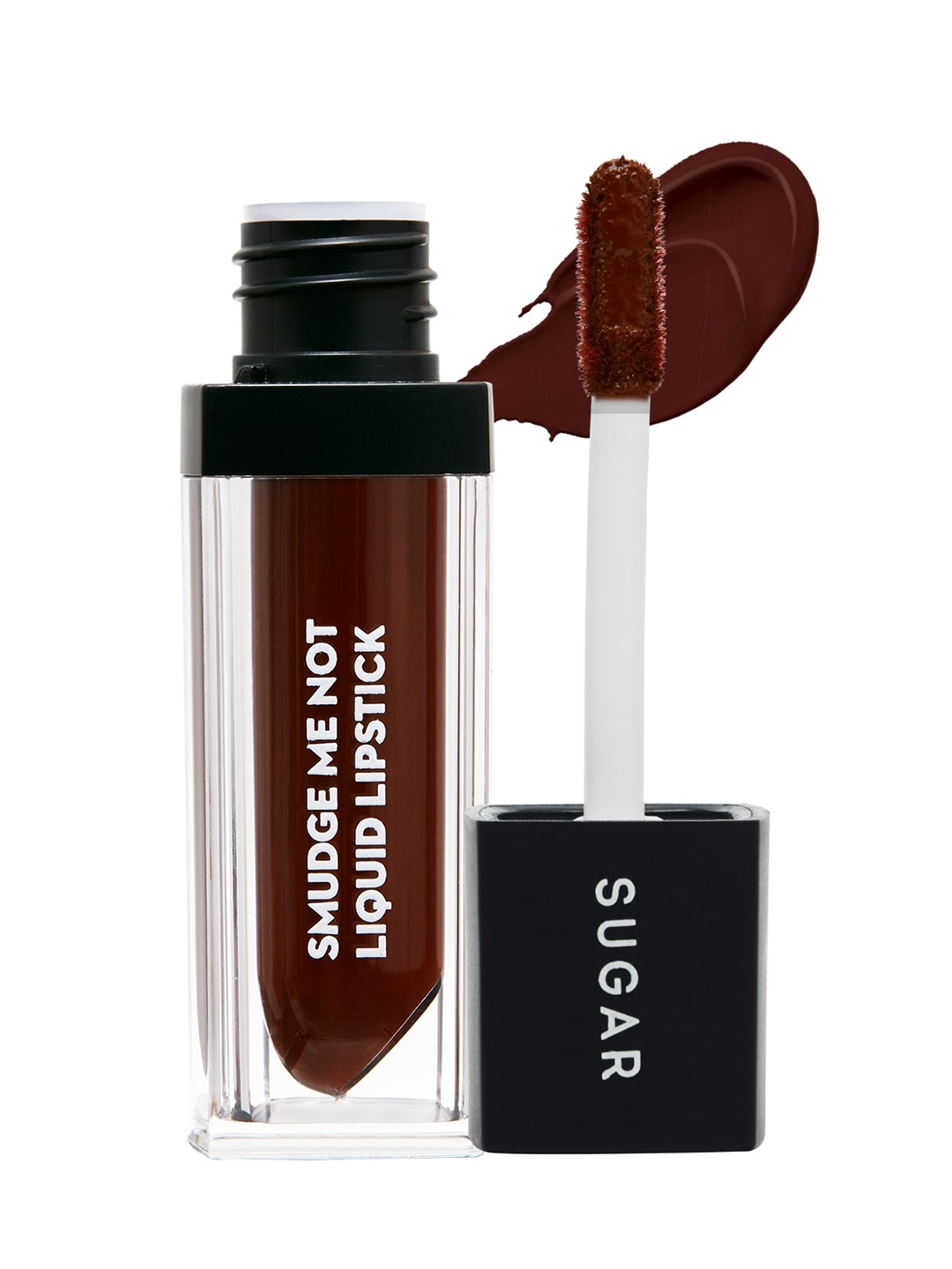 

SUGAR Smudge Me Not Liquid Matte Lipstick with Vitamin E 4.5 ml - Toast Roast 42, Brown