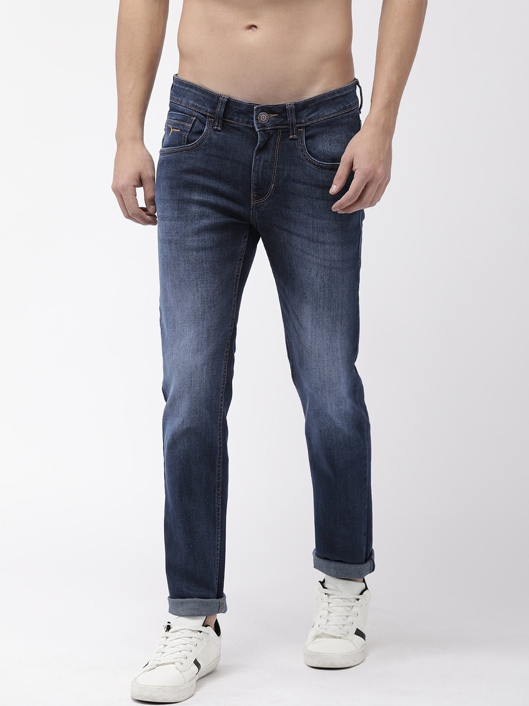 

Flying Machine Men Blue Jackson Skinny Fit Low-Rise Clean Look Stretchable Jeans