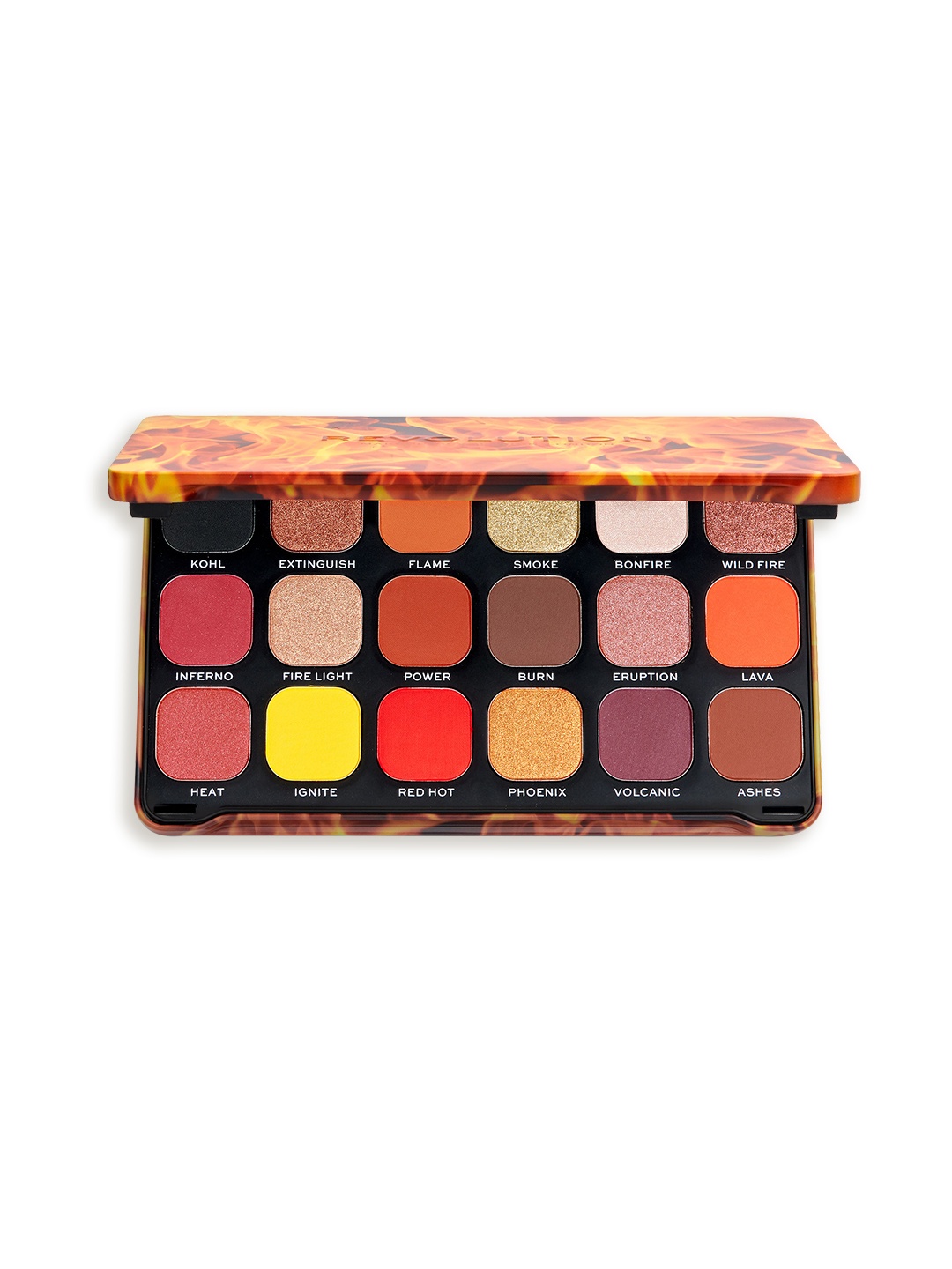 

Makeup Revolution London Forever Flawless Fire Eyeshadow Palette, Multi