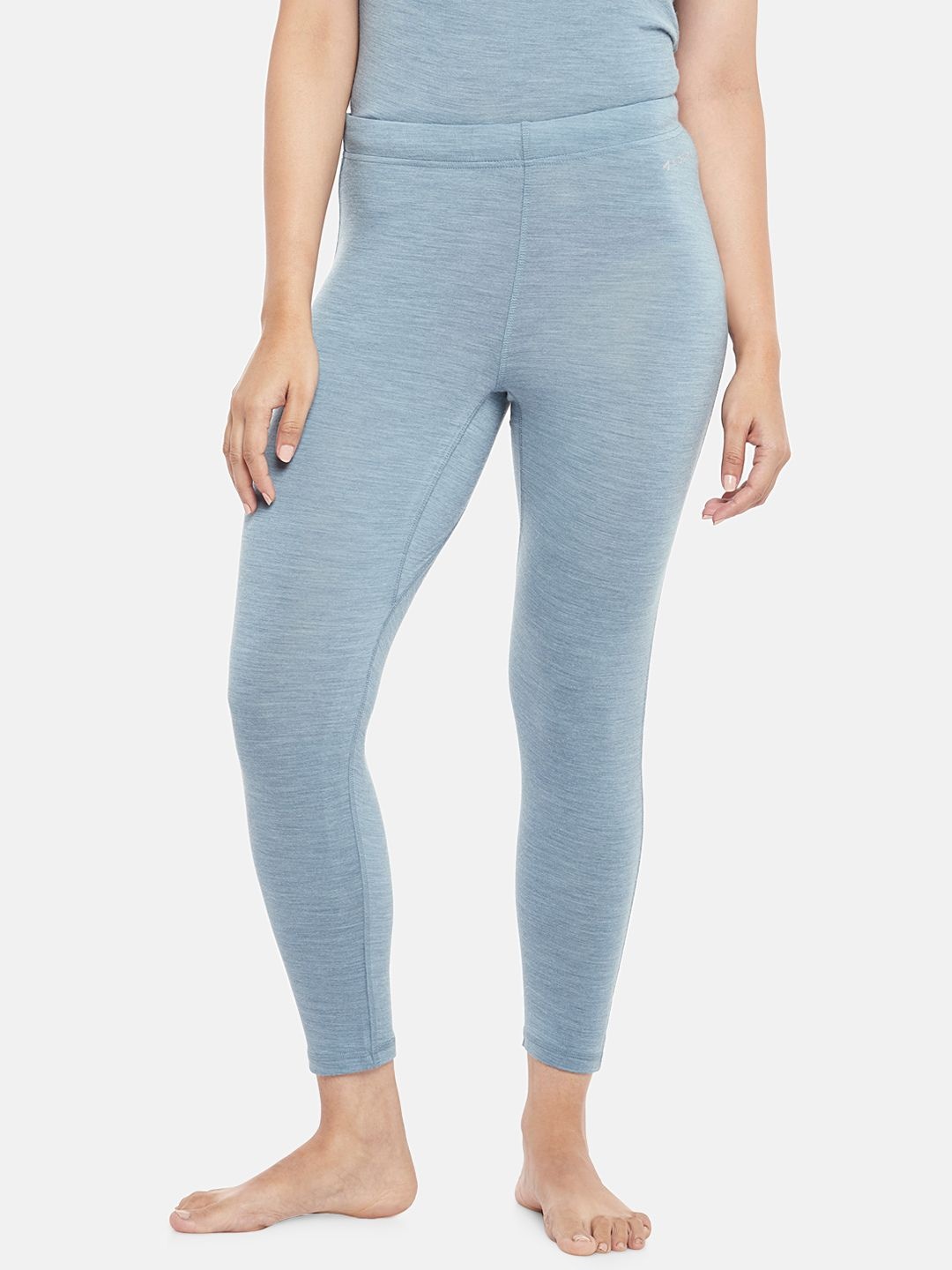 

Kosha Women's Sky Blue Merino Wool & Bamboo Lightweight Heat Retention Thermal Bottom
