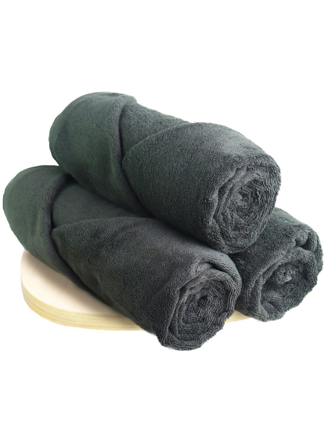 

Heelium Grey Unisex Pack of 3 Super Soft & Quick Drying 600 GSM Bath Towel