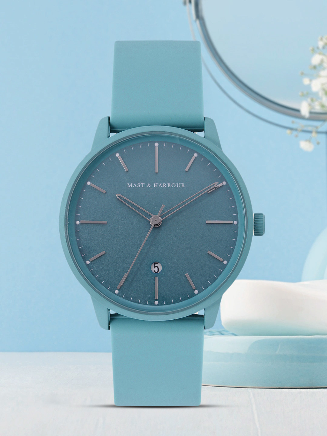 

Mast & Harbour Unisex Blue Analogue Watch MFB-PN-PF-DK2749