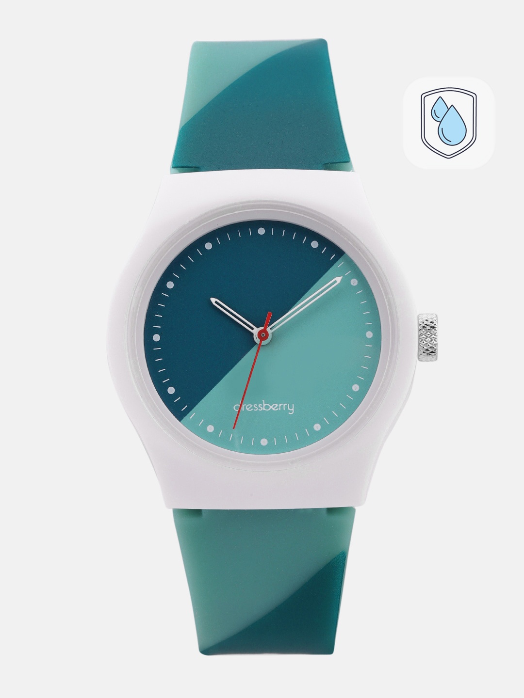

DressBerry Women Green Analogue Watch